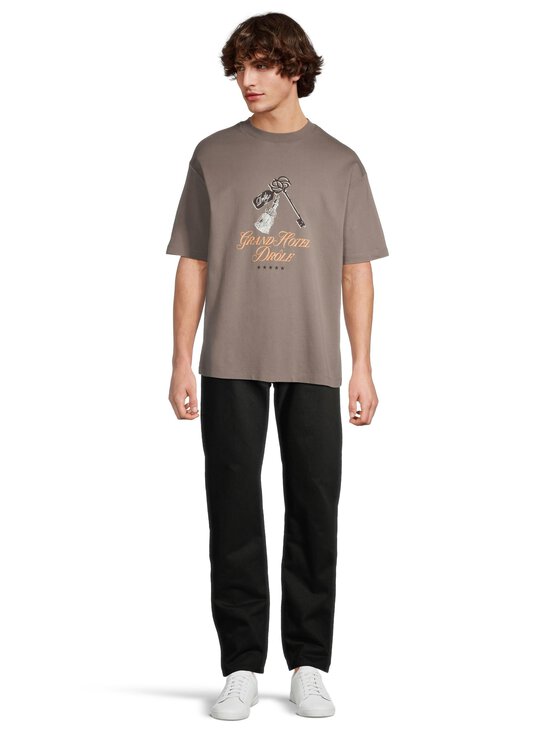 Drôle de Monsieur - Le Tshirt Grand Hotel t-krekls - TA / TAUPE | Stockmann - photo 2