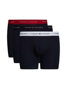 Tommy Hilfiger - Boxer Brief bokseršorti 3 gab. - 0W3 PRIMARY RED/WHITE/DESERT SKY | Stockmann