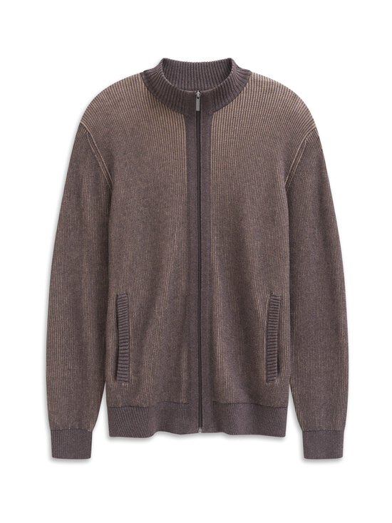 Bugatti - Zip cotton/cashmere -neuletakki - 090BROWN - photo 1 Bugatti - Zip cotton/cashmere -neuletakki - 090BROWN | Stockmann - photo 1