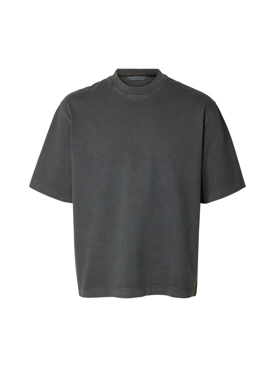 Selected - SlhBoxyCory O-Neck T-krekls - ASPHALT | Stockmann - photo 1