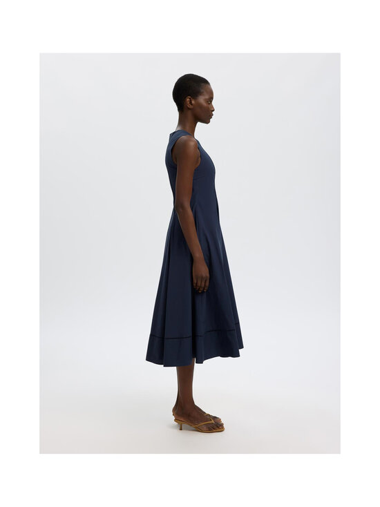 Selected - SlfDelia Regular Ladder Stitch -midimekko - DARK SAPPHIRE | Stockmann - photo 5