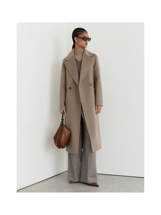 Reiss - Thea Long Blindseam -villakangastakki - 95 NEUTRAL MELANGE | Stockmann - photo 4