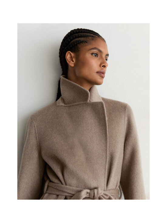 Reiss - Thea Long Blindseam -villakangastakki - 95 NEUTRAL MELANGE | Stockmann - photo 6