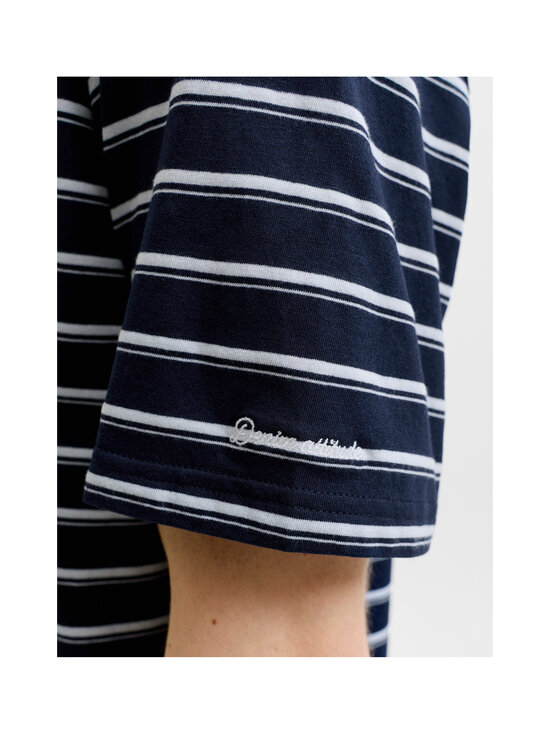 Jack & Jones - JJAxel Stripe T-krekls - NAVY BLAZER STRIPES:CLOUD DANCER | Stockmann - photo 5