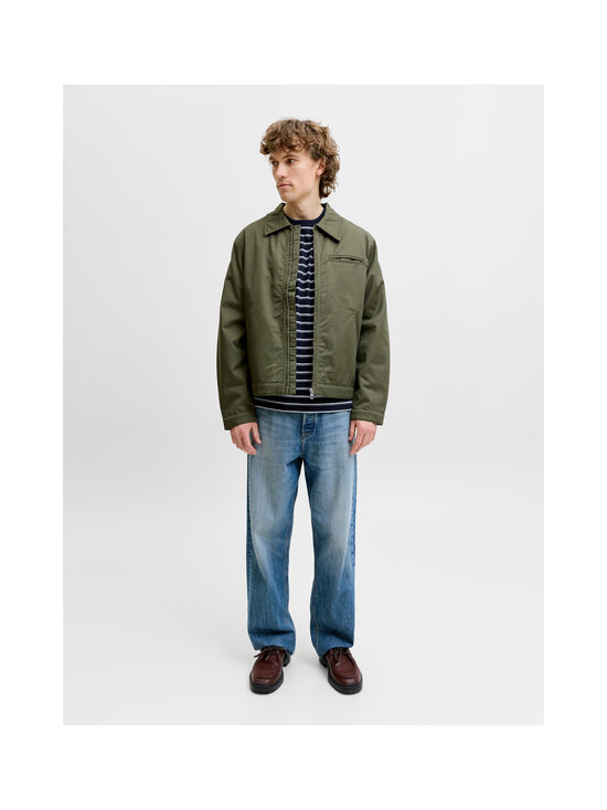 Jack & Jones - JJAxel Stripe T-krekls - NAVY BLAZER STRIPES:CLOUD DANCER | Stockmann - photo 7
