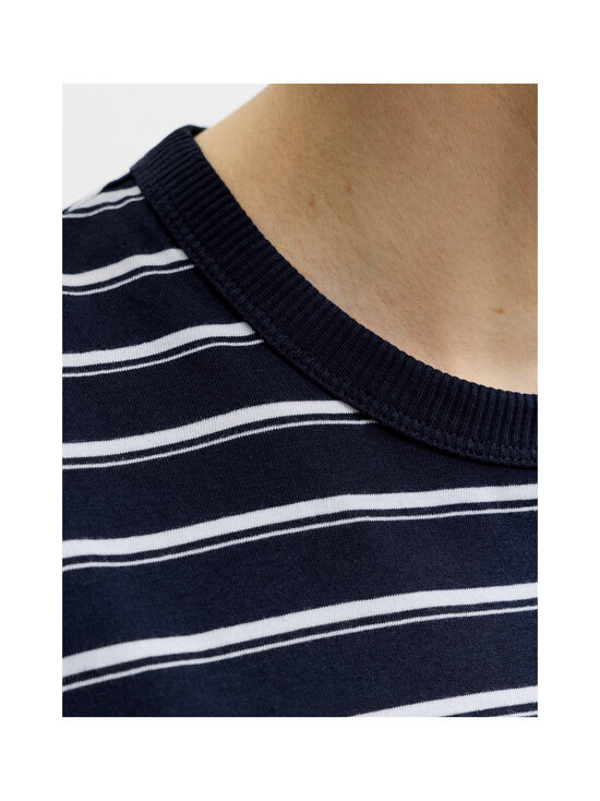 Jack & Jones - JJAxel Stripe T-krekls - NAVY BLAZER STRIPES:CLOUD DANCER | Stockmann - photo 8