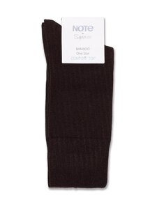 Note - Bamboo Comfort Top -nilkkasukat - 490 D. BROWN | Stockmann
