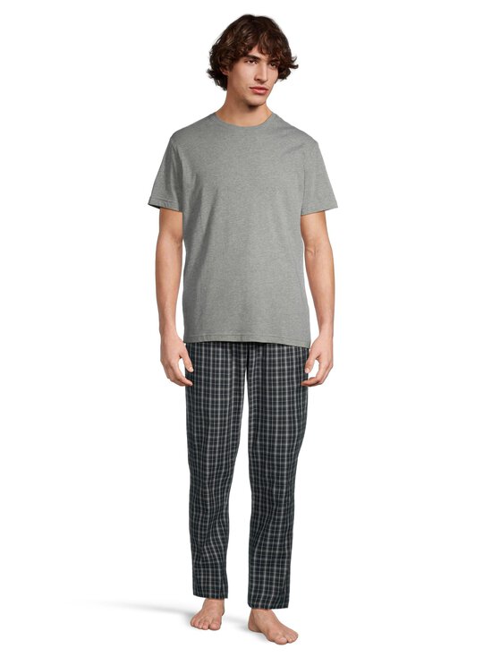 Cap Horn loungewear - New Haven -poplīna pidžama - GREY CHECK/GREY MEL. | Stockmann - photo 2