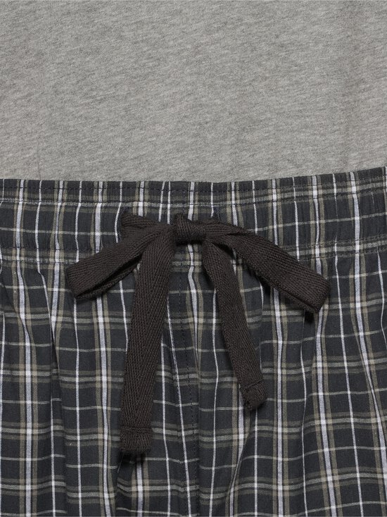 Cap Horn loungewear - New Haven -poplīna pidžama - GREY CHECK/GREY MEL. | Stockmann - photo 4