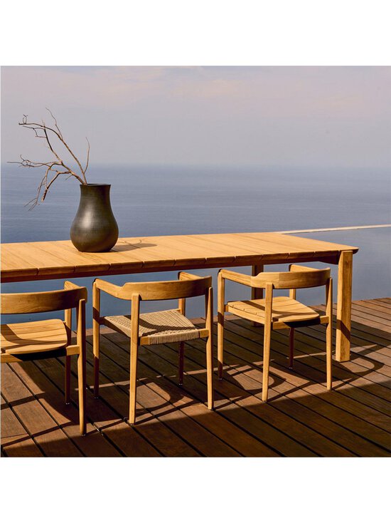 Kave Home - Icaro-ruokapöytä tiikki 112 x 280 cm - BROWN | Stockmann - photo 4