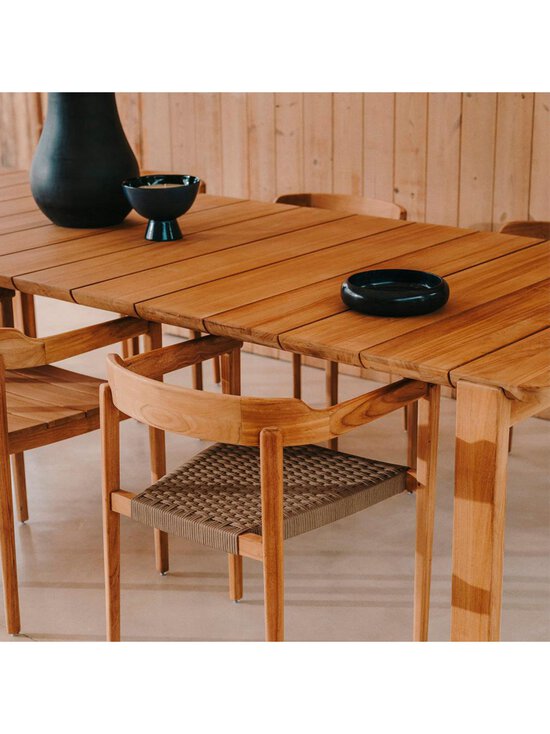 Kave Home - Icaro-ruokapöytä tiikki 112 x 280 cm - BROWN | Stockmann - photo 7