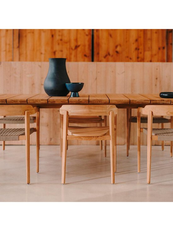 Kave Home - Icaro-ruokapöytä tiikki 112 x 280 cm - BROWN | Stockmann - photo 8