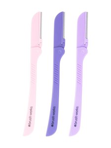 Brushworks - Kulmude raseerimise komplekt Precision Eyebrow Razor, 3 osa | Stockmann