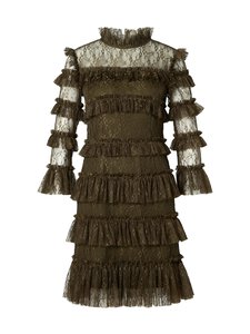Malina - Carmine Frill Lace -minimekko - OLIVE Malina - Carmine Frill Lace -minimekko - OLIVE | Stockmann