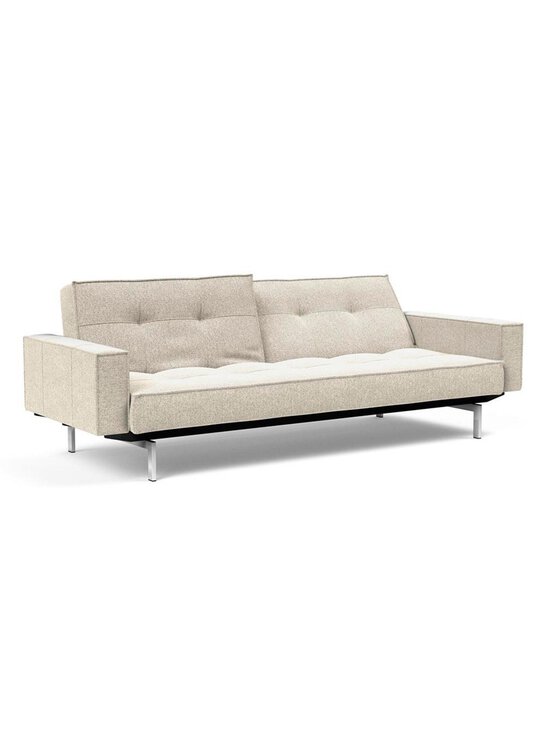 Innovation Living - Splitback Chrome -vuodesohva käsinojilla - BEIGE | Stockmann - photo 3