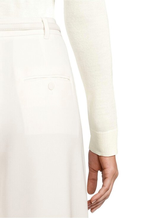 Max Mara Studio - Jez-leveälahkeiset housut - 008 CREME | Stockmann - photo 6