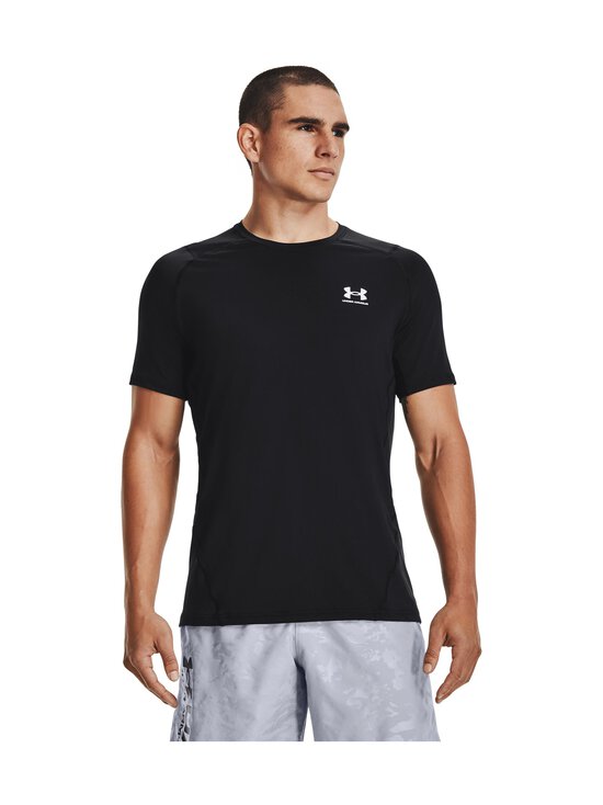 Under Armour - HG Armour Fitted -treenipaita - 001 BLACK / / WHITE | Stockmann - photo 3