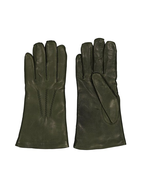 A+more - Clarissa ādas cimdi - GREEN | Stockmann - photo 1