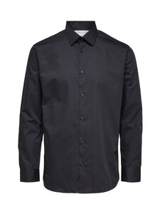Selected - SlhEthan Slim Fit Classic krekls ar apkakli - BLACK | Stockmann