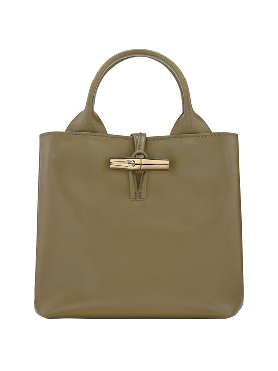 Longchamp - Nahast kott Le Roseau Sleek Top Handle - 510 OLIVE | Stockmann - photo 1