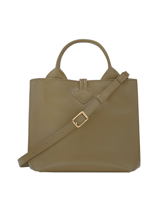 Longchamp - Nahast kott Le Roseau Sleek Top Handle - 510 OLIVE | Stockmann - photo 3