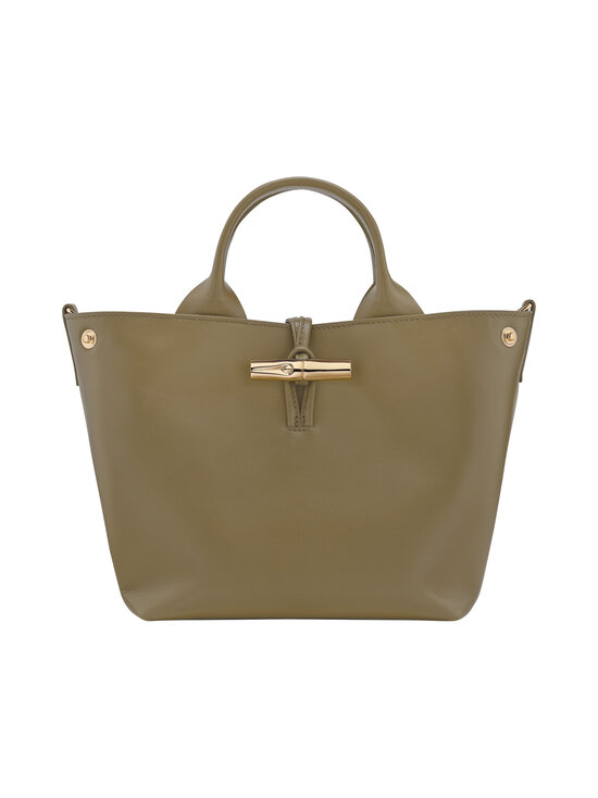 Longchamp - Nahast kott Le Roseau Sleek Top Handle - 510 OLIVE | Stockmann - photo 4