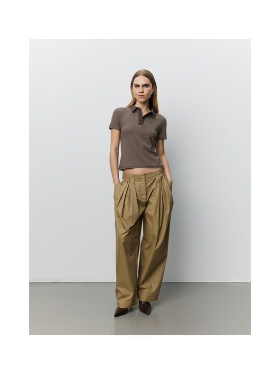 Sofie Schnoor - Tamarasw Barrel -housut - 7055 LIGHT BROWN | Stockmann - photo 2