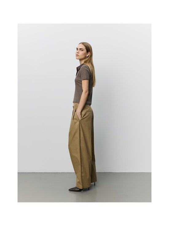 Sofie Schnoor - Tamarasw Barrel -housut - 7055 LIGHT BROWN | Stockmann - photo 3