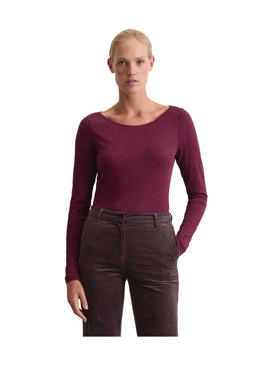 Marc O'Polo - Trikotaažsärk - 360 AUBERGINE RED - photo 2 Marc O'Polo - Trikotaažsärk - 360 AUBERGINE RED | Stockmann - photo 2