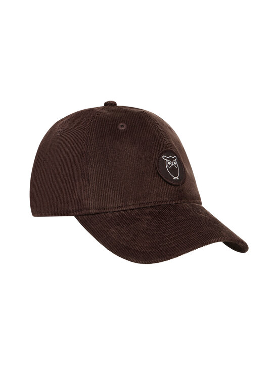 Knowledge Cotton Apparel - Corduroy Badge -lippalakki - 1487 CHOCOLATE TORTE | Stockmann - photo 1