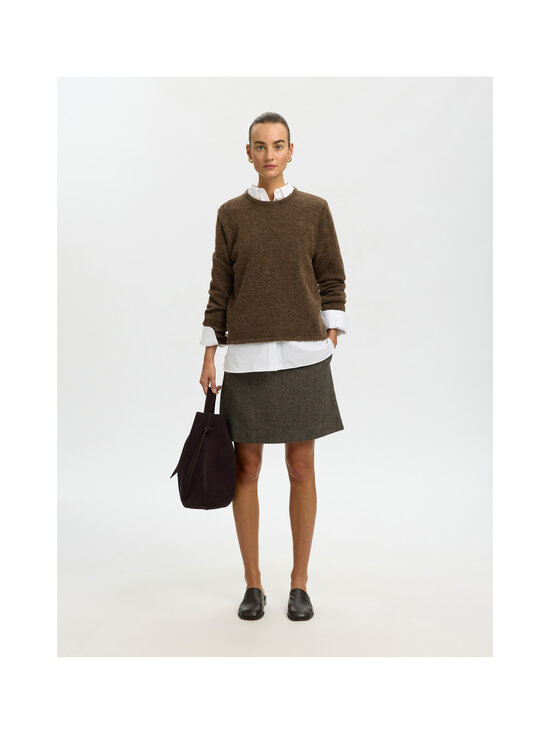 Selected - SlwLulu-neulepusero - DACHSHUND DETAIL:MELANGE | Stockmann - photo 3