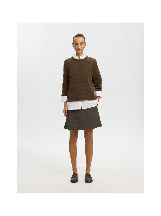 Selected - SlwLulu-neulepusero - DACHSHUND DETAIL:MELANGE | Stockmann - photo 5