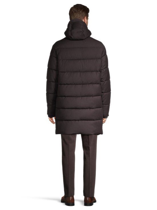 Oscar Jacobson - Parkajope Padded Flannel - 535 BROWN ELK | Stockmann - photo 3