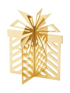Georg Jensen - Lauakaunistus Table Ornament Small 2025, kullatud, 9.5 cm - GOLD Georg Jensen - Lauakaunistus Table Ornament Small 2025, kullatud, 9.5 cm - GOLD | Stockmann
