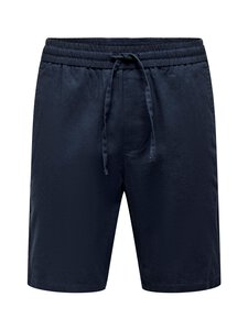Only & Sons - OnsLinus lina maisījuma šorti - DARK NAVY | Stockmann