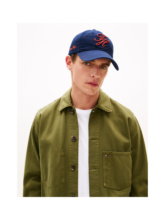 Tommy Hilfiger - Script Soft 6 Panel -lippalakki - C7G PREPPY NAVY | Stockmann - photo 4