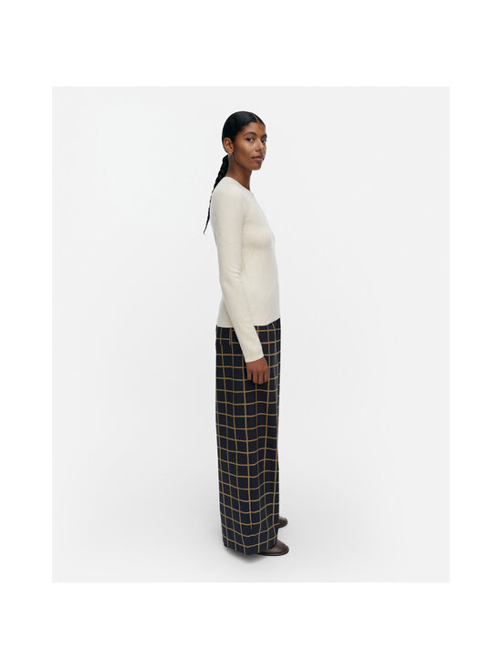 Marimekko - Ukkonen Iso Ruutu -housut - 560 DARK BLUE, OLIVE GREEN | Stockmann - photo 4