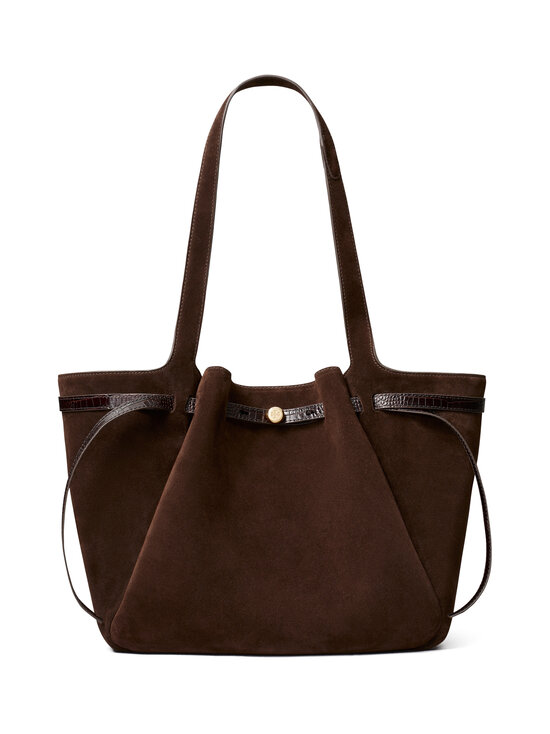 Tory Burch - Kott  Romy Suede Tote - 200 DARK COCOA | Stockmann - photo 1