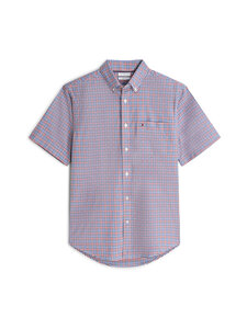 Tommy Hilfiger - Multi Gingham krekls ar apkakli - 0QK MEDIUM RED / CHECK | Stockmann