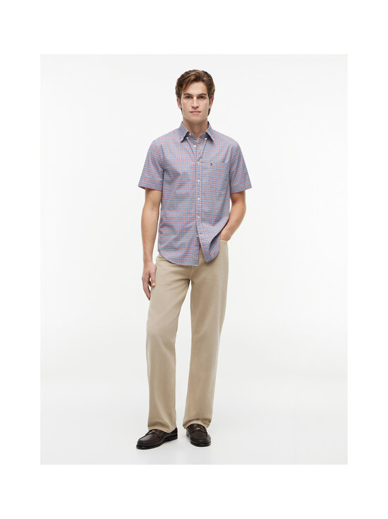 Tommy Hilfiger - Multi Gingham krekls ar apkakli - 0QK MEDIUM RED / CHECK | Stockmann - photo 2