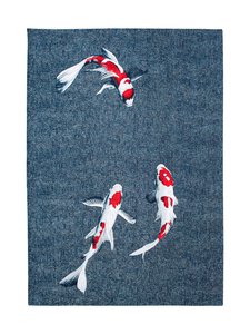 Louis de Poortere - Pop Koi -matto - 109390 JAPANESE POND | Stockmann