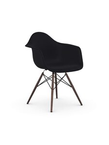 Vitra - Eames DAW RE -tuoli käsinojilla - MUSTA | Stockmann