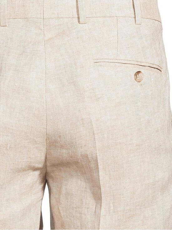 Turo - Linased püksid Hampton Casual fit - 22 BEIGE | Stockmann - photo 5