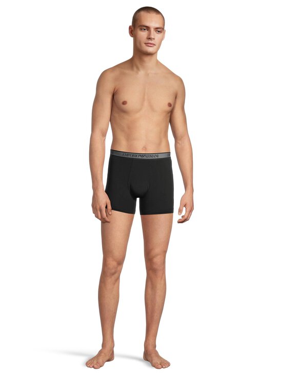 Emporio Armani - Bokserialushousut 3-pack - MC406 BLACK/BLACK/BLACK - photo 1 Emporio Armani - Bokserialushousut 3-pack - MC406 BLACK/BLACK/BLACK | Stockmann - photo 1