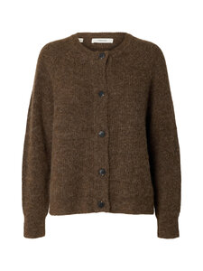 Selected - SlwLulu-neuletakki - DACHSHUND DETAIL:MELANGE | Stockmann