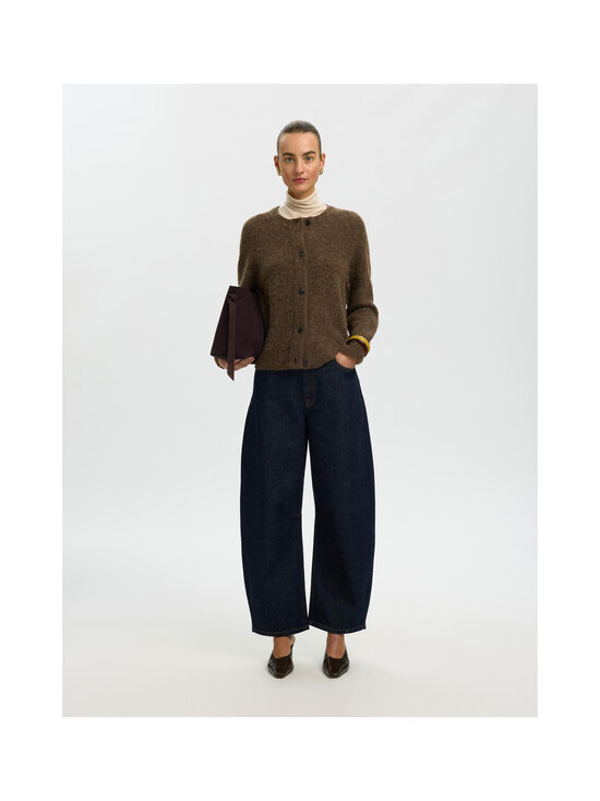 Selected - SlwLulu-neuletakki - DACHSHUND DETAIL:MELANGE | Stockmann - photo 3