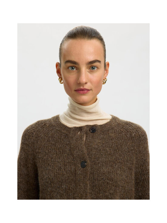 Selected - SlwLulu-neuletakki - DACHSHUND DETAIL:MELANGE | Stockmann - photo 6