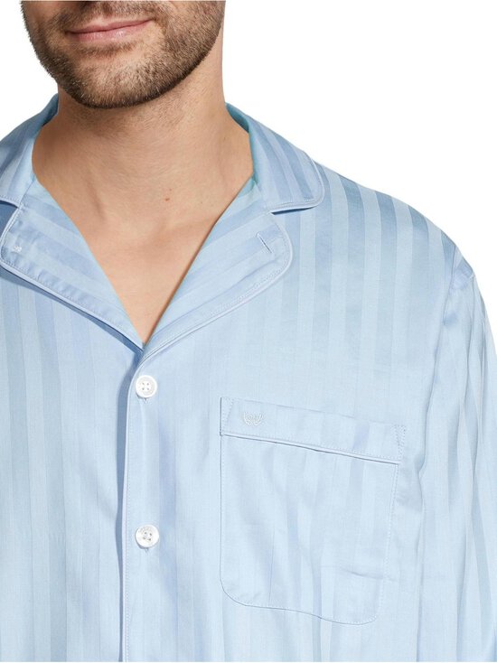 Cap Horn loungewear - Pidžaamakomplekt Oliver SatinStripe - LT. BLUE | Stockmann - photo 5