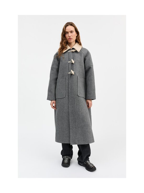 Skall Studio - Bibi Duffle -villakangastakki - GREY STRUCTURE - photo 2 Skall Studio - Bibi Duffle -villakangastakki - GREY STRUCTURE | Stockmann - photo 2