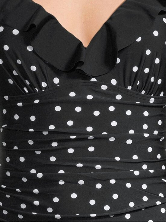 Damella - Ujumistrikoo Virginia Basic - BLACK/WHITE DOTS 671 | Stockmann - photo 4